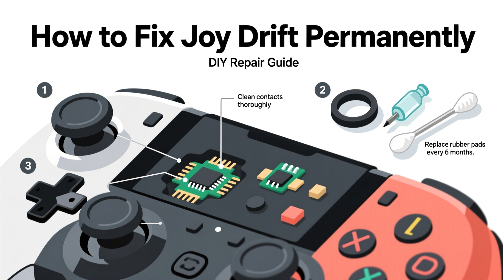 how to fix joy con drift permanently practical diy solutions