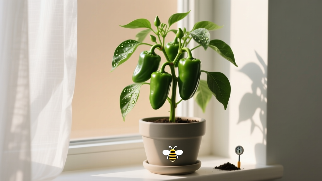 Jalapeño Plants Indoors: Fix Light, Soil & Pollination