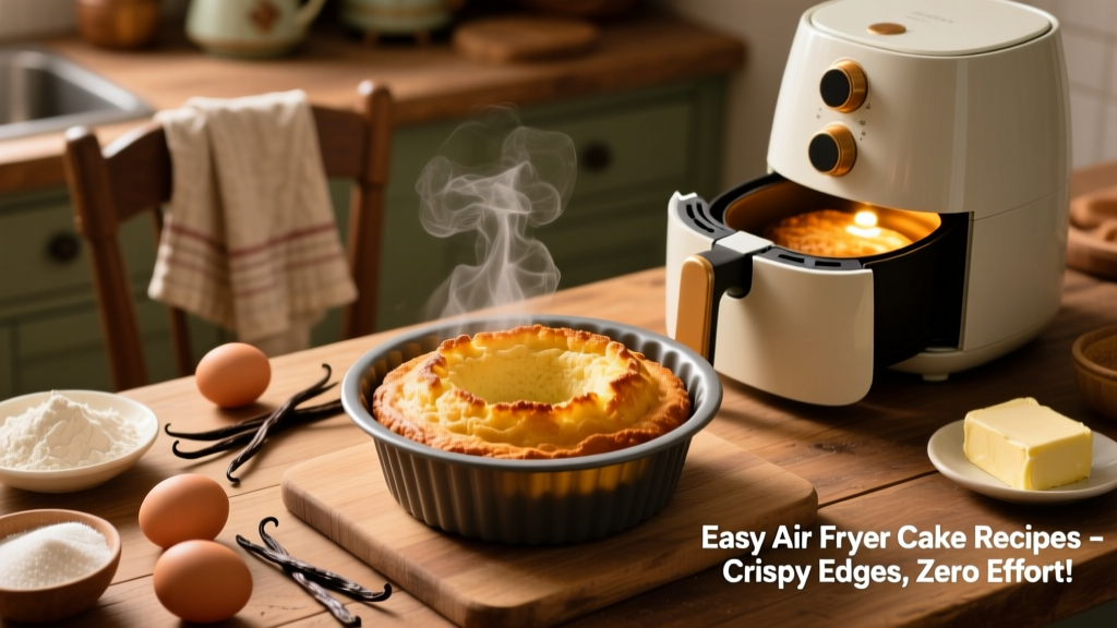 Best Air Fryer Cake Recipes (Easy & Crispy-Edged!)