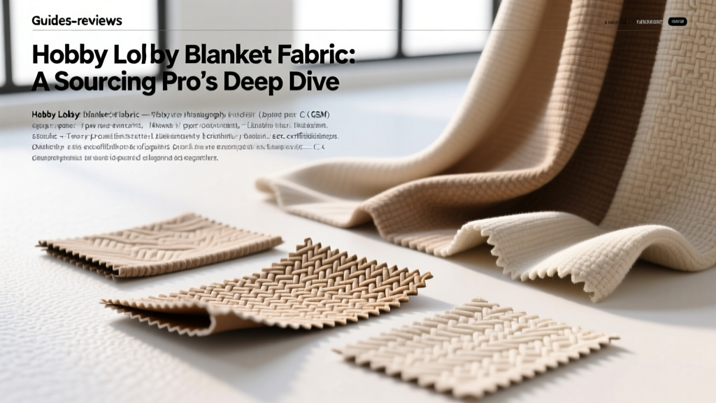 Hobby Lobby Blanket Fabric: A Sourcing Pro’s Deep Dive