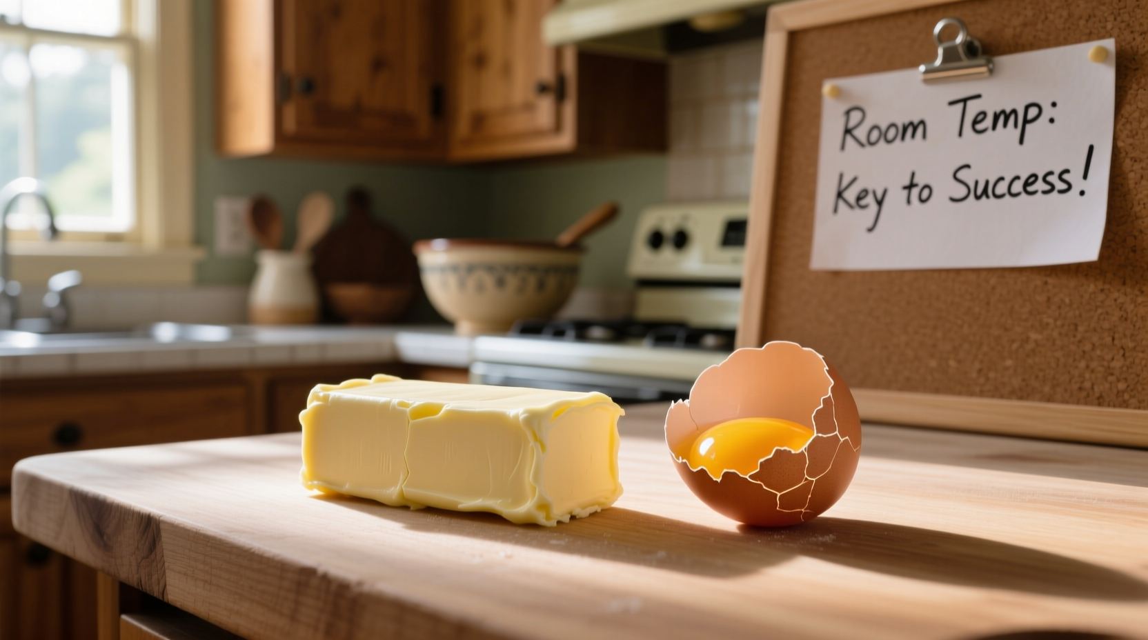 when do butter and eggs absolutely have to be room temp