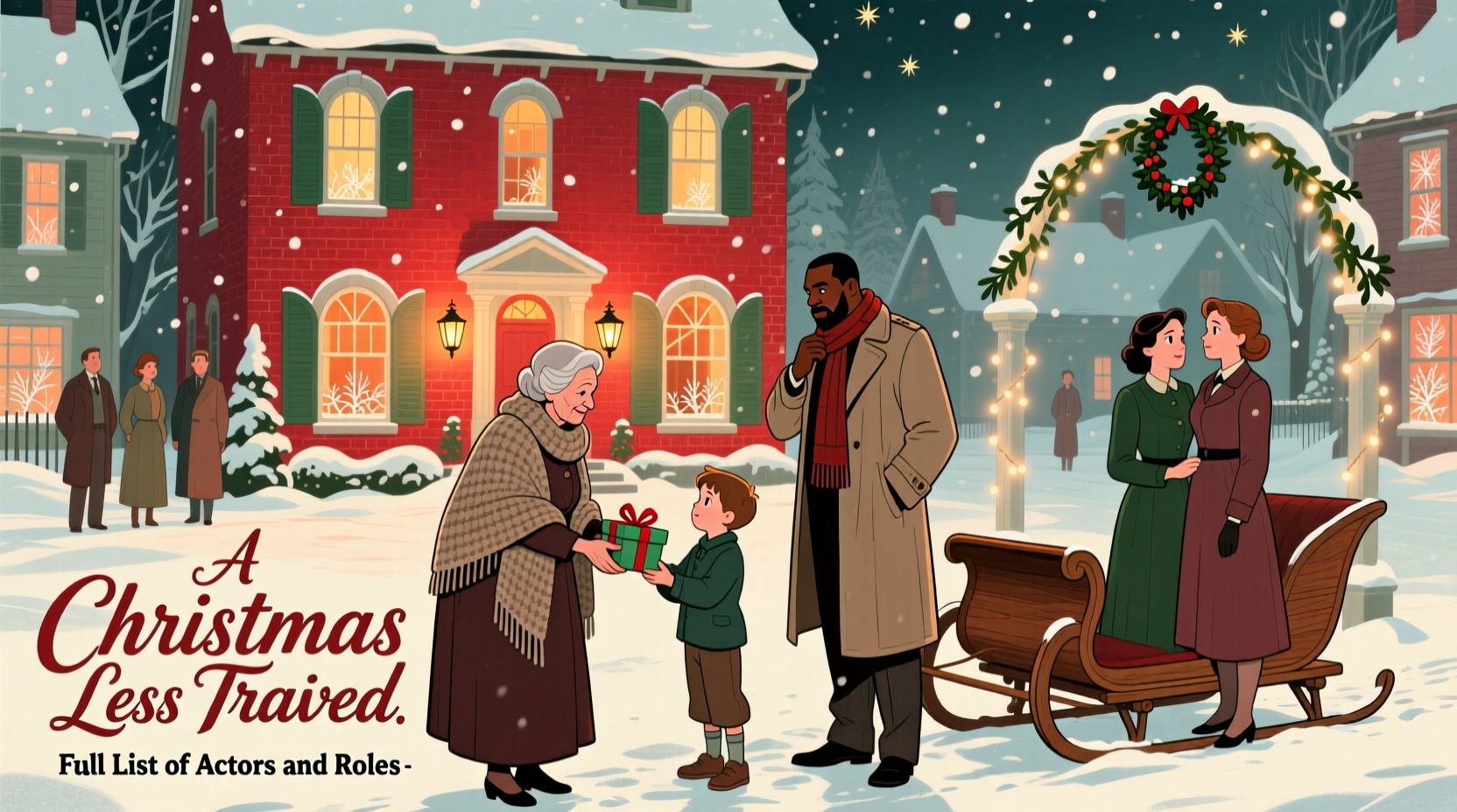 a christmas less traveled cast