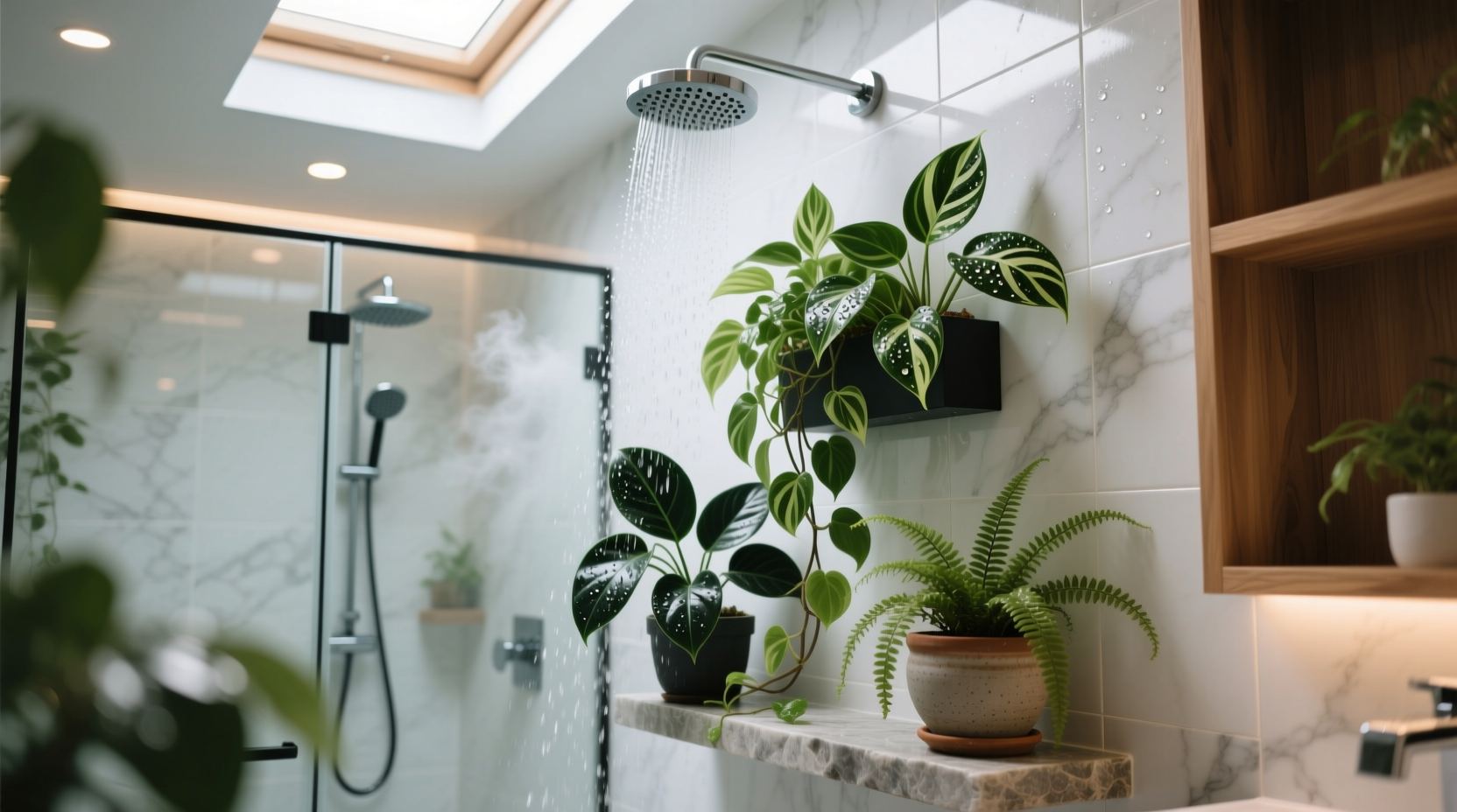 shower plants that will thrive in your bathroom
