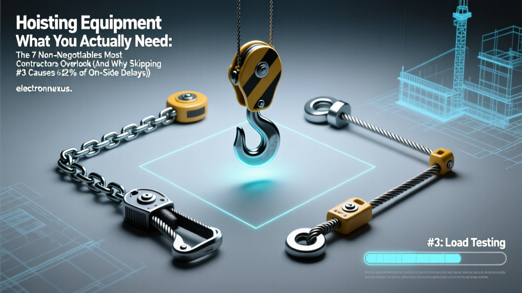 Hoisting Equipment What You Actually Need: The 7 Non-Negotiables Most Contractors Overlook (And Why Skipping #3 Causes 62% of On-Site Delays)
