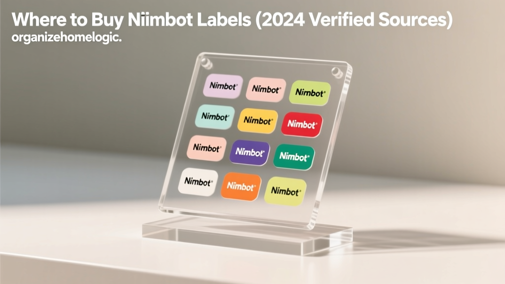 Where to Buy Niimbot Labels (2024 Verified Sources)