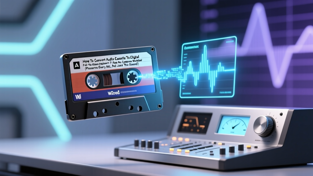 How To Convert Audio Cassette To Digital Full: The Studio Engineer’s 7-Step No-Compromise Workflow (Preserve Every Hz, Not Just the Sound)