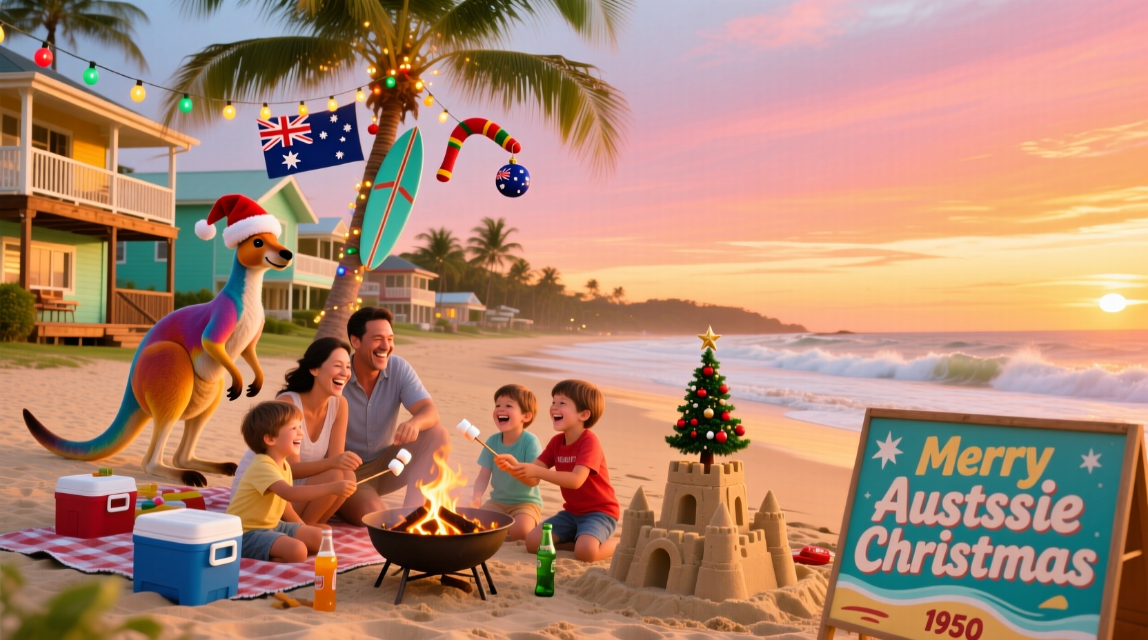 how do australians celebrate christmas