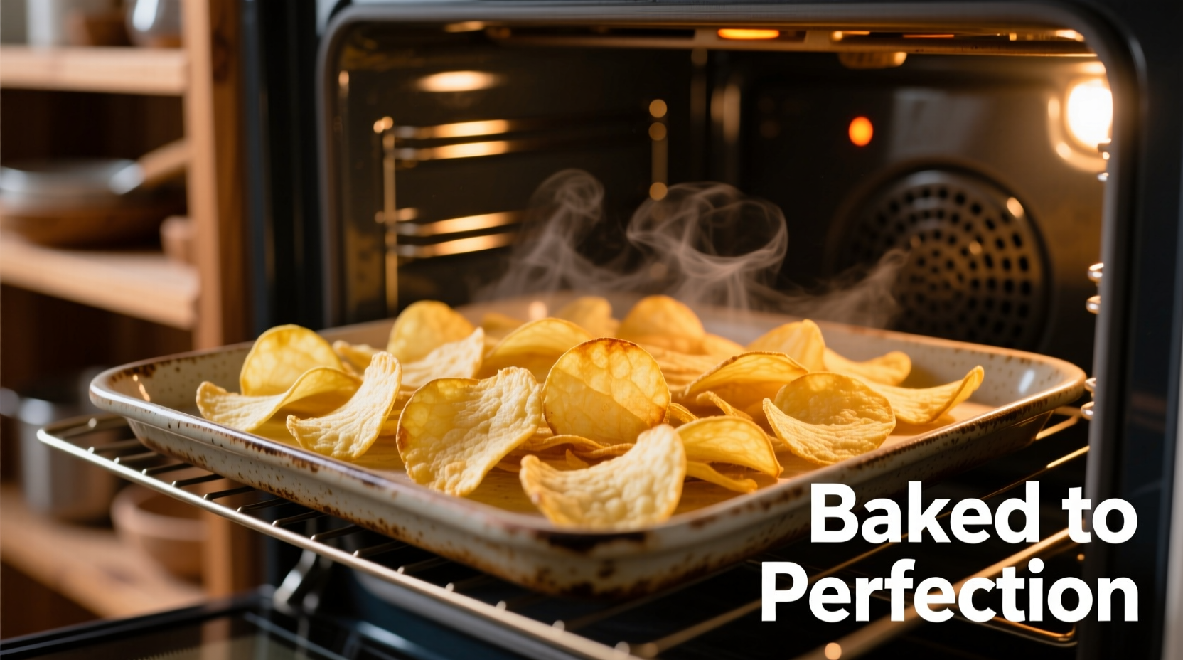 Perfect Oven-Baked Potato Crisps: Crispy Healthy Recipe