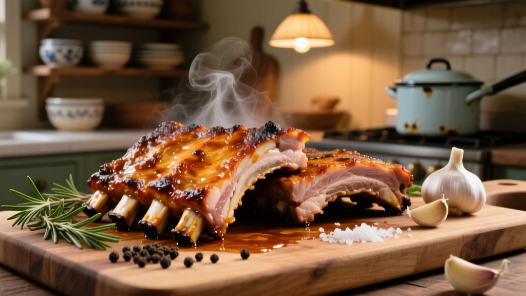 Air Fryer Bone-In Country Pork Ribs (Crispy & Tender!)