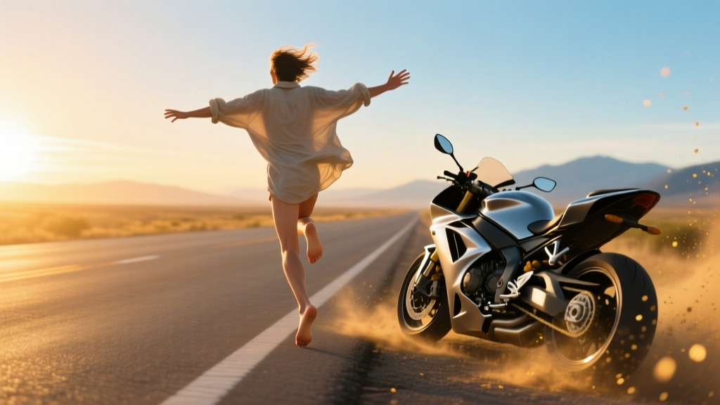 Motorcycle Feeling Freedom: Emotional Dream Meaning