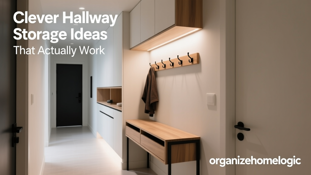 Clever Hallway Storage Ideas That Actually Work
