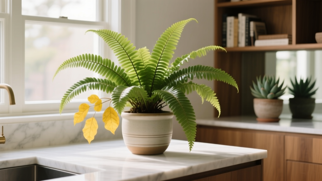 Indoor Fern Care for Yellow Leaves: 7 Science-Backed Fixes