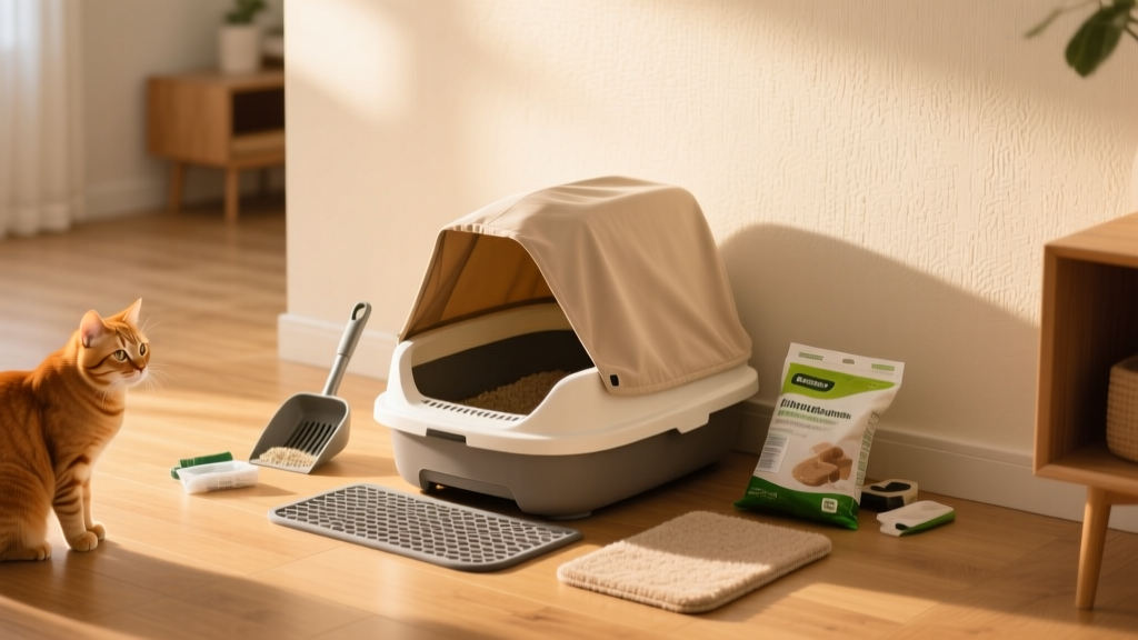 How to set up your cat's litter box
