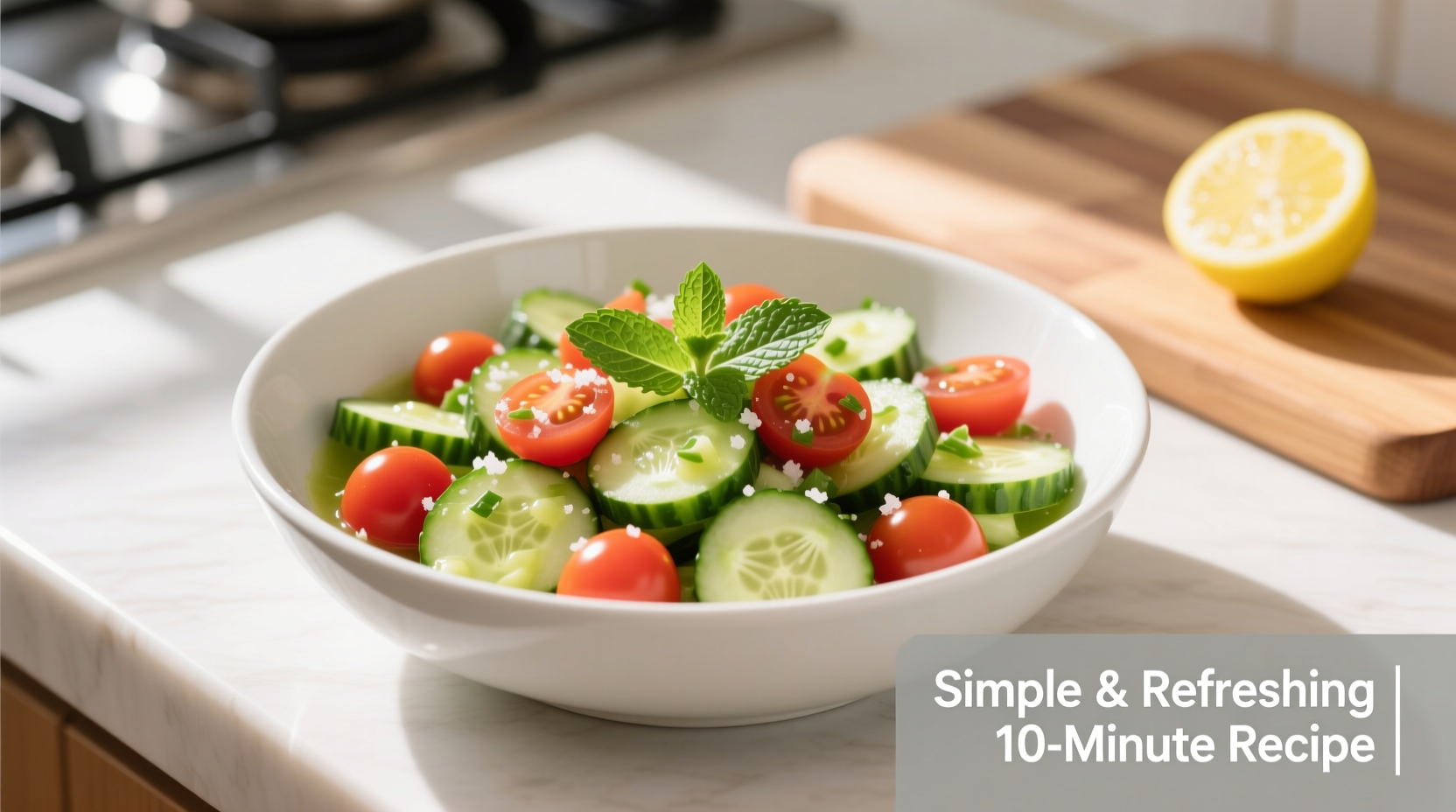 refreshing cucumber and tomato salad recipe made simple