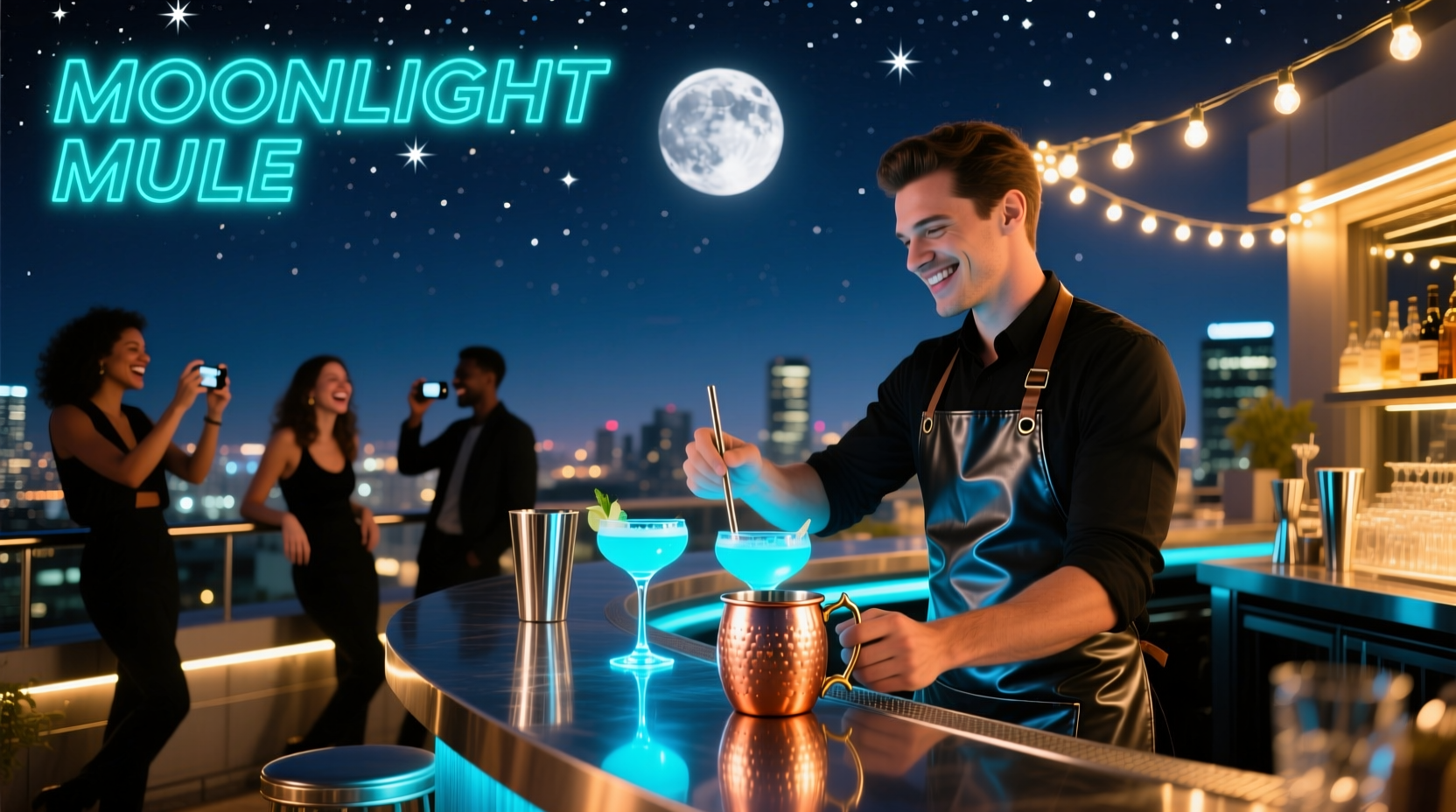 moonlight mule trend is serving vodka drinks under stars catching on