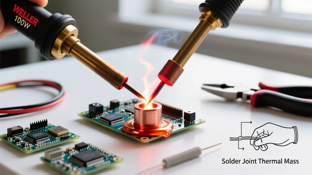 Mastering Heavy-Duty Joints With a Weller 100W Soldering Iron