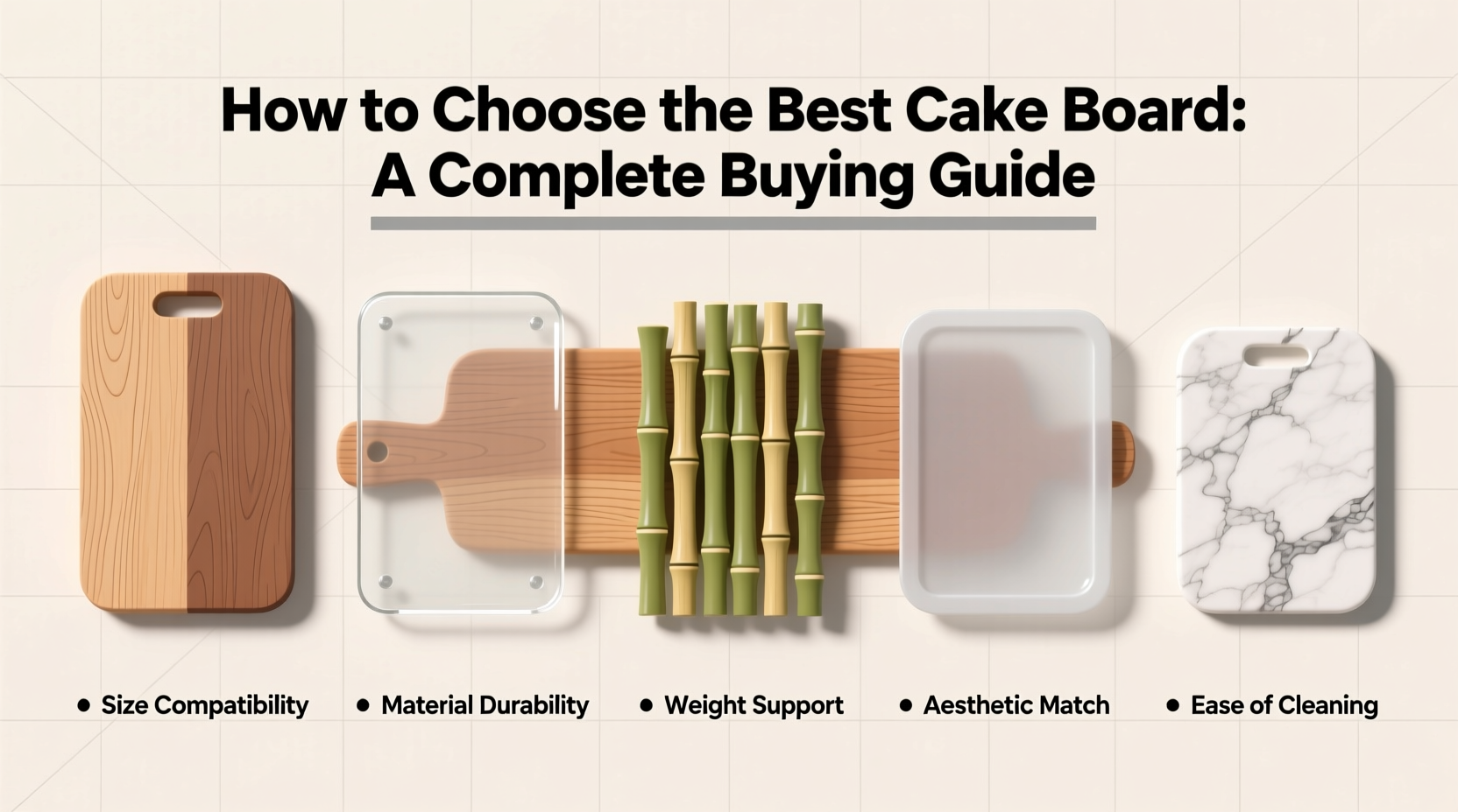 How to Choose the Best Cake Board: A Complete Buying Guide