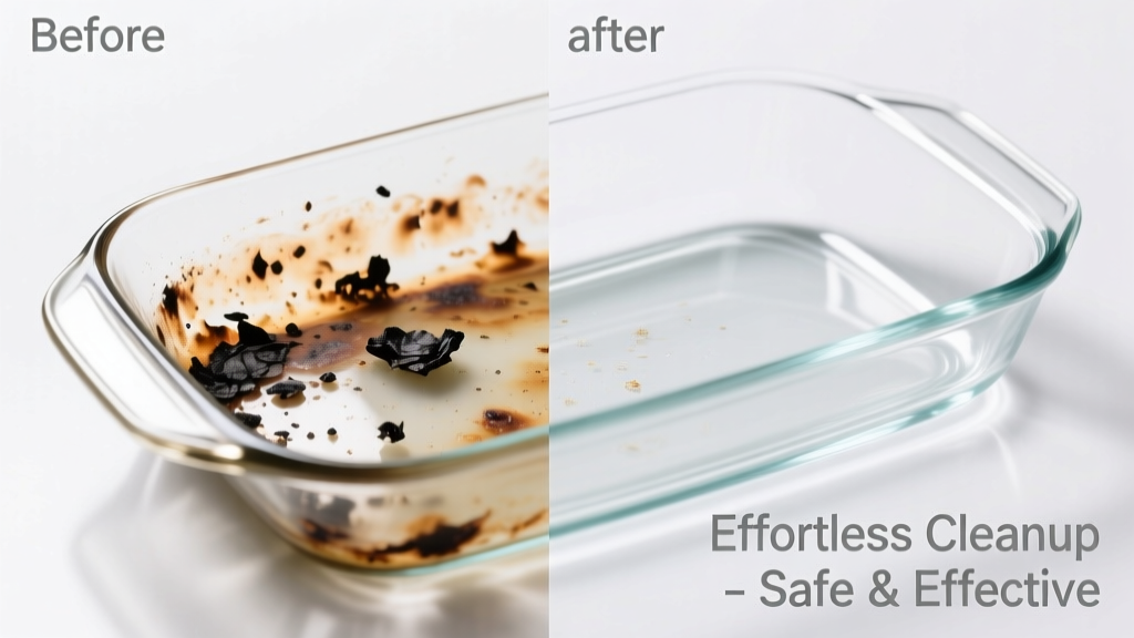 How to Remove Burnt Food from Glass Cookware Safely