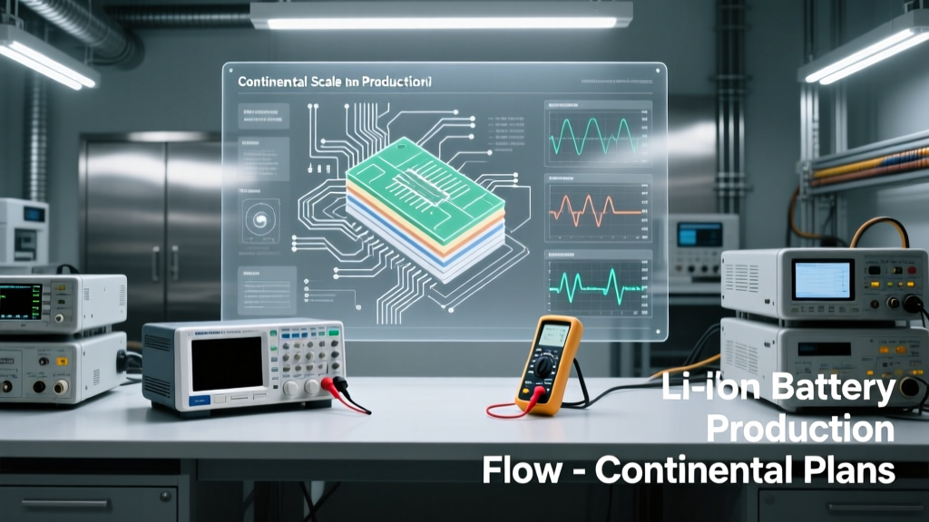 Continental Plans Li-Ion Battery Production: Engineering Precision, Calibration Rigor, and Industrial Scale-Up