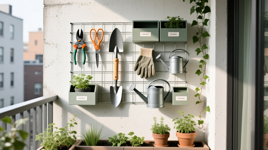 Small-Space Garden Tool Storage Ideas That Actually Work