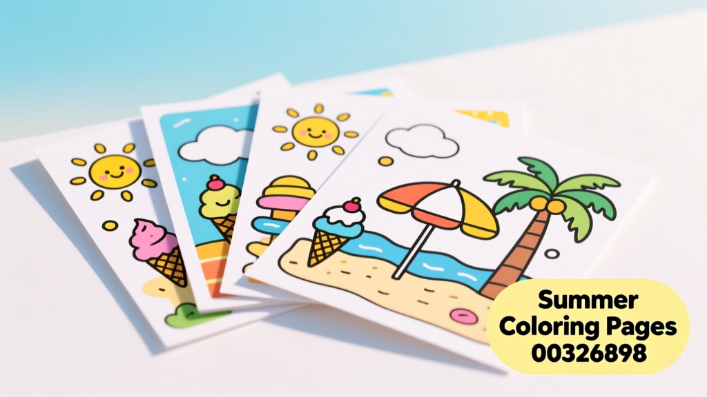 Summer Coloring Pages_00326898: Safety, Developmental Value, and Age-Appropriate Use for Children Aged 3–10