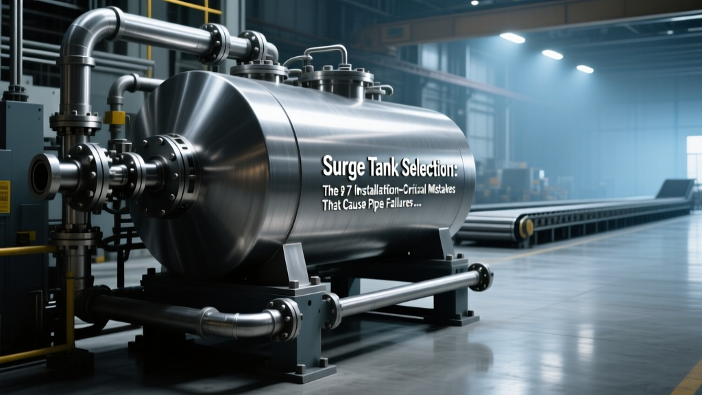 Surge Tank Selection: Avoid 7 Pipe Stress Failures