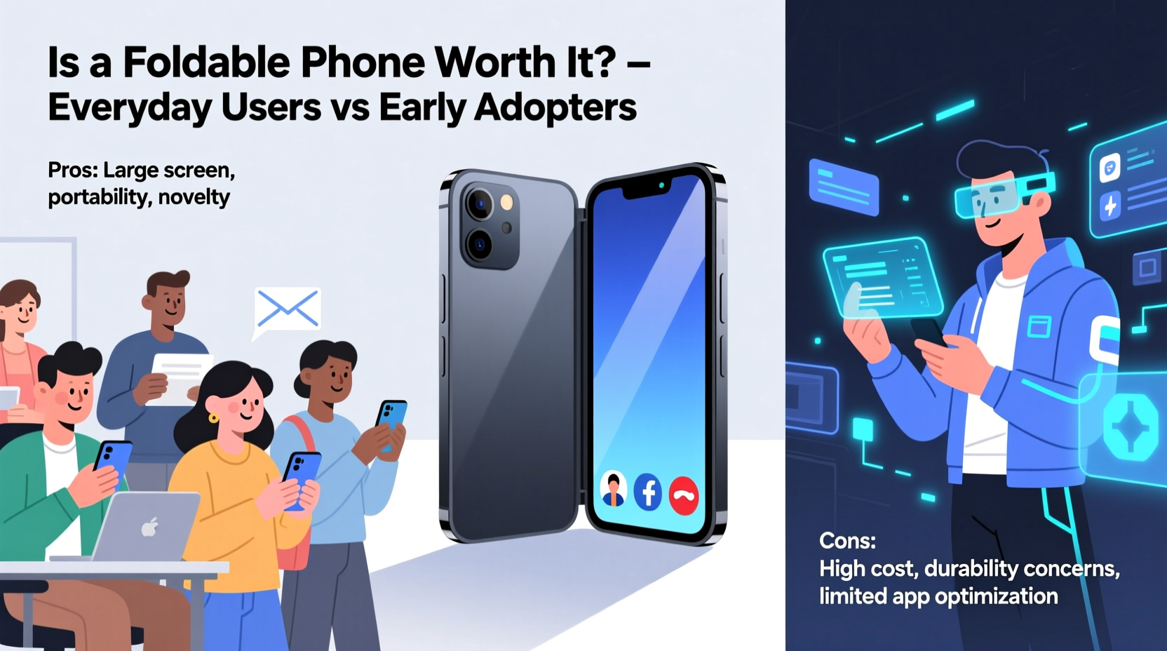is a foldable phone worth the price for everyday users or only early adopters