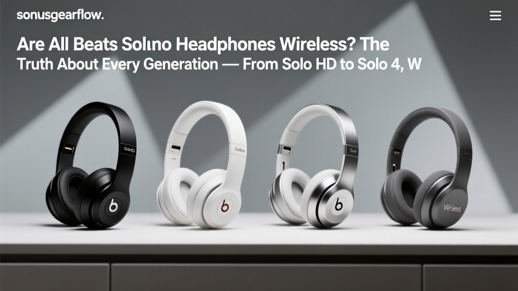 Are All Beats Solo Headphones Wireless (2026)