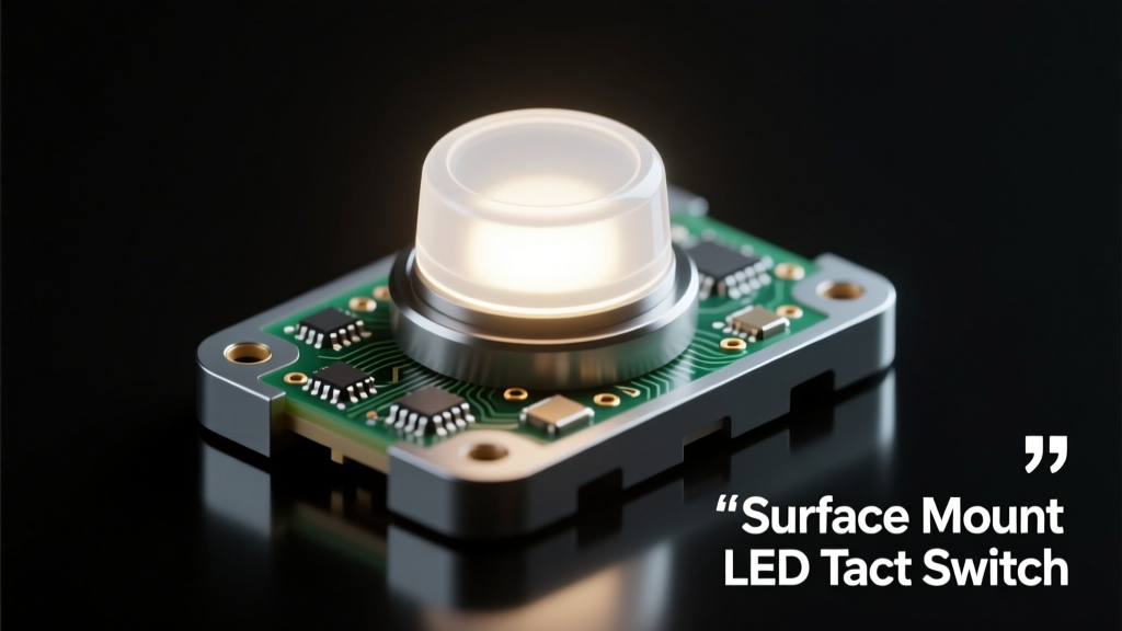 Tact Switch Offers LED Illumination and Surface Mount Design: Engineering Insights for Modern Electronics