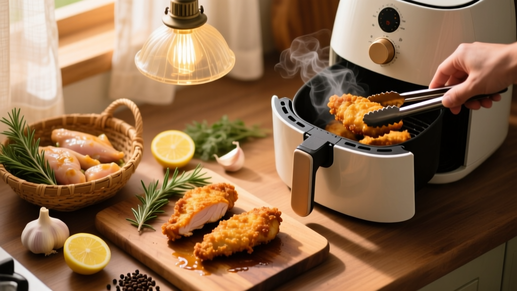 Air Fryer Breast Tenders: Crispy, Juicy & Oil-Free