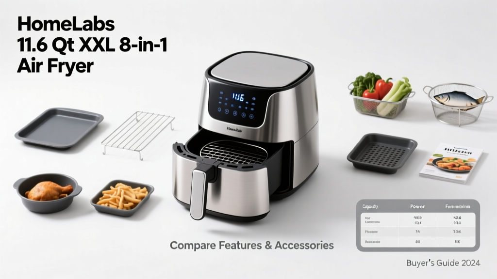 HomeLabs 11.6 Qt XXL 8-in-1 Air Fryer Buyer's Guide