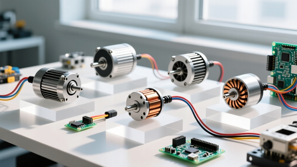 Choosing Among the Various Types of DC Motors for DIY and Robotics