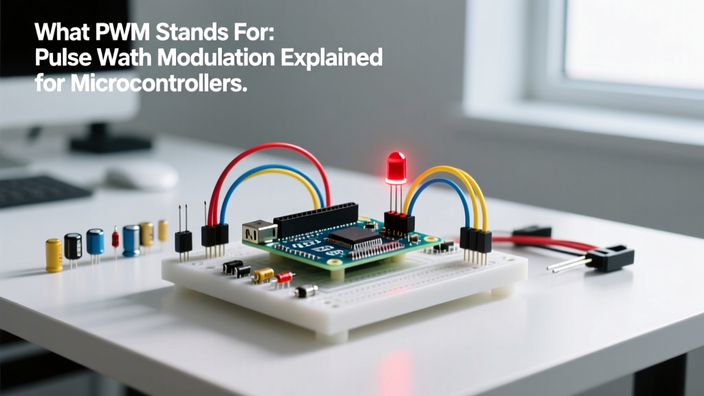 What PWM Stands For: Pulse Width Modulation Explained for Microcontrollers