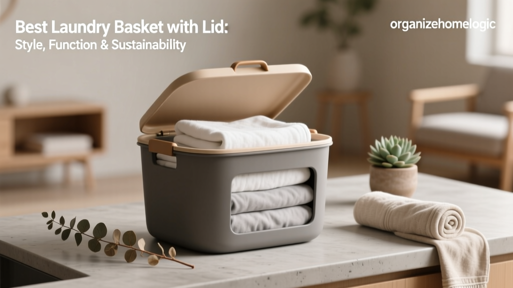 Best Laundry Basket with Lid: Style, Function, Eco