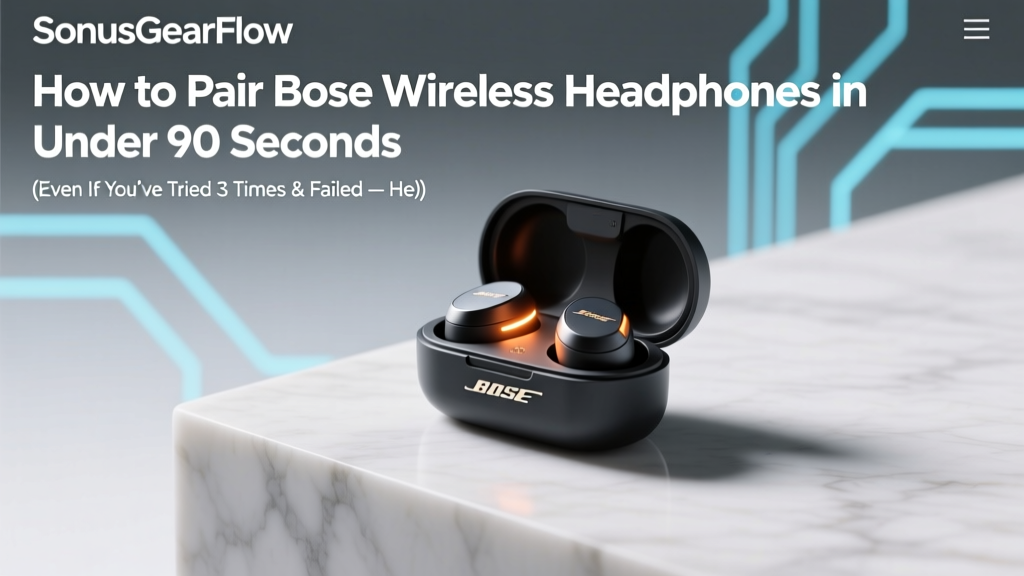 How To Pair Bose Wireless Headphones (2026)