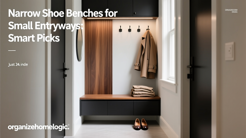Narrow Shoe Benches for Small Entryways: Smart Picks