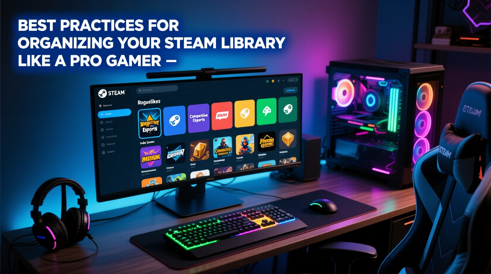 best practices for organizing your steam library like a pro gamer