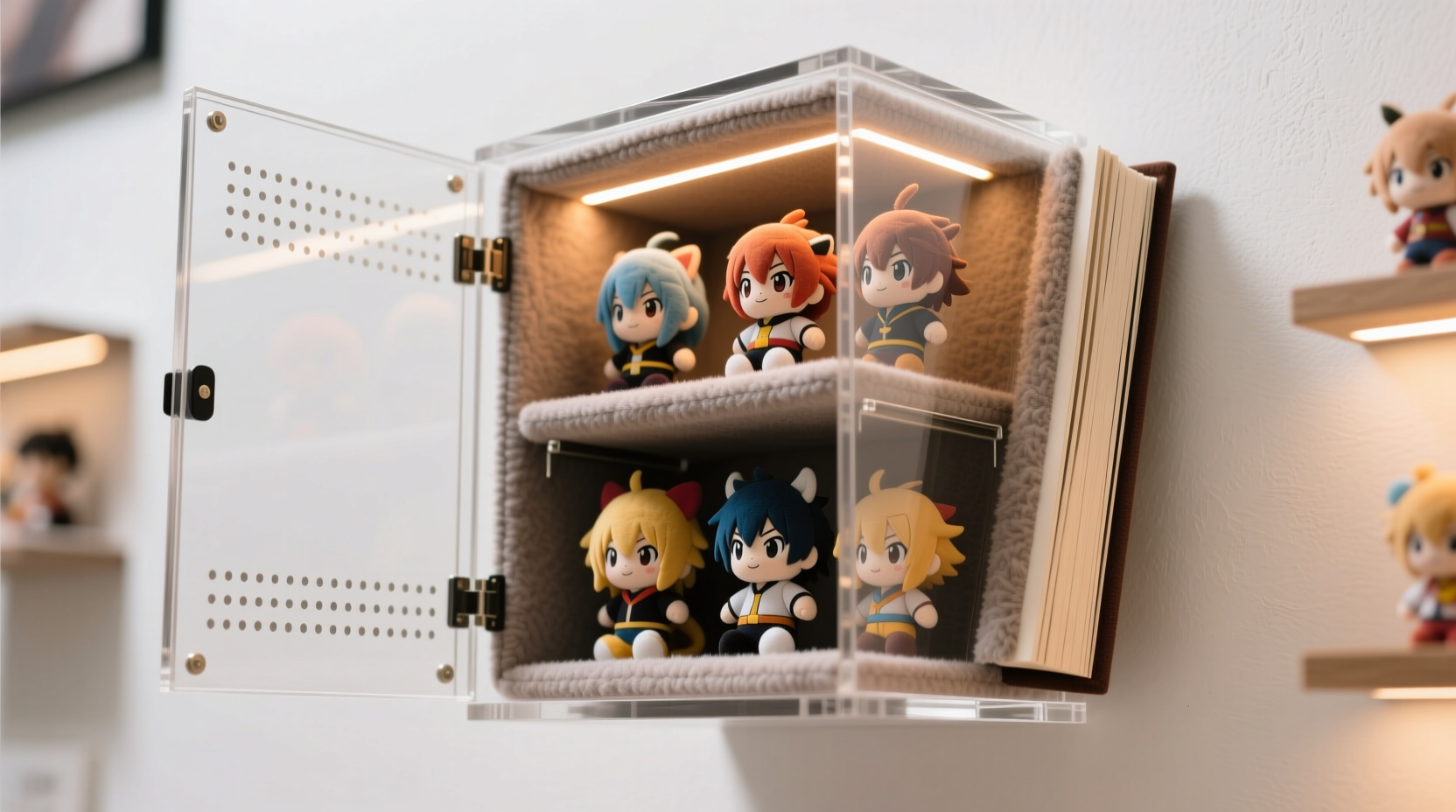 closet organization tips for anime plush collectibles