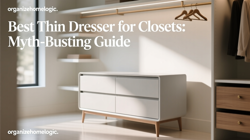Best Thin Dresser for Closets: Myth-Busting Guide