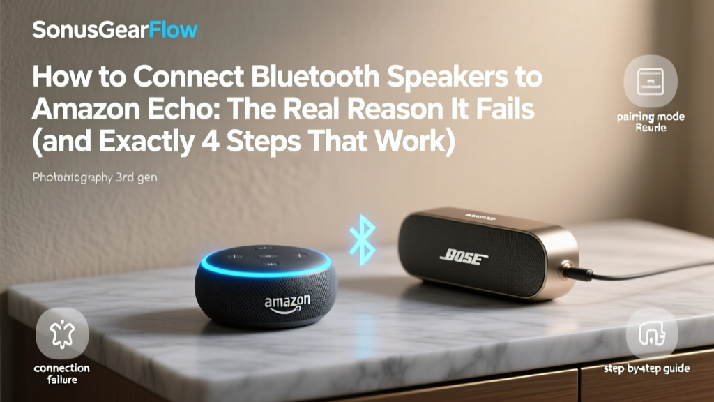 Bluetooth Speakers to Echo: Why It Fails & How to Fix (2026)
