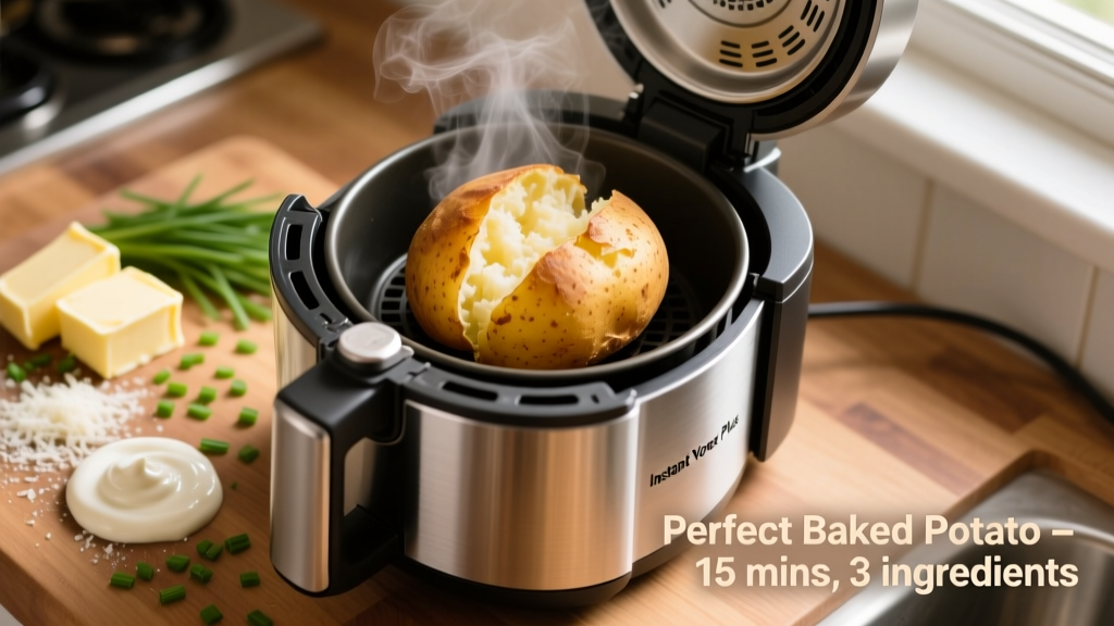 Perfect Baked Potato in Instant Vortex Plus (Easy!)