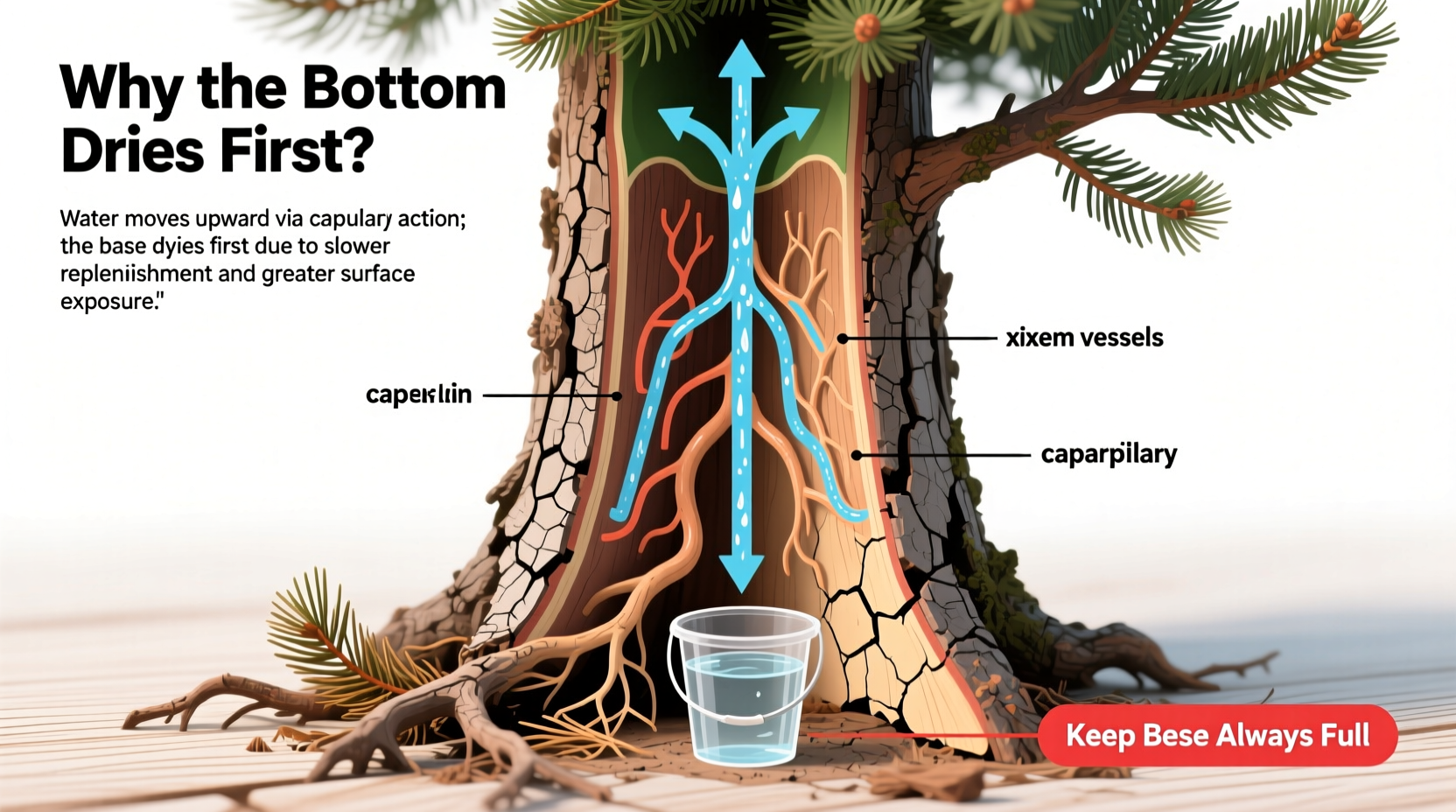 Why Does The Bottom Of My Christmas Tree Dry Out First And How To Stop It