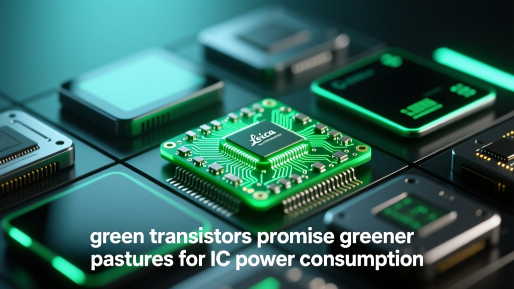 Green Transistors Promise Greener Pastures for IC Power Consumption