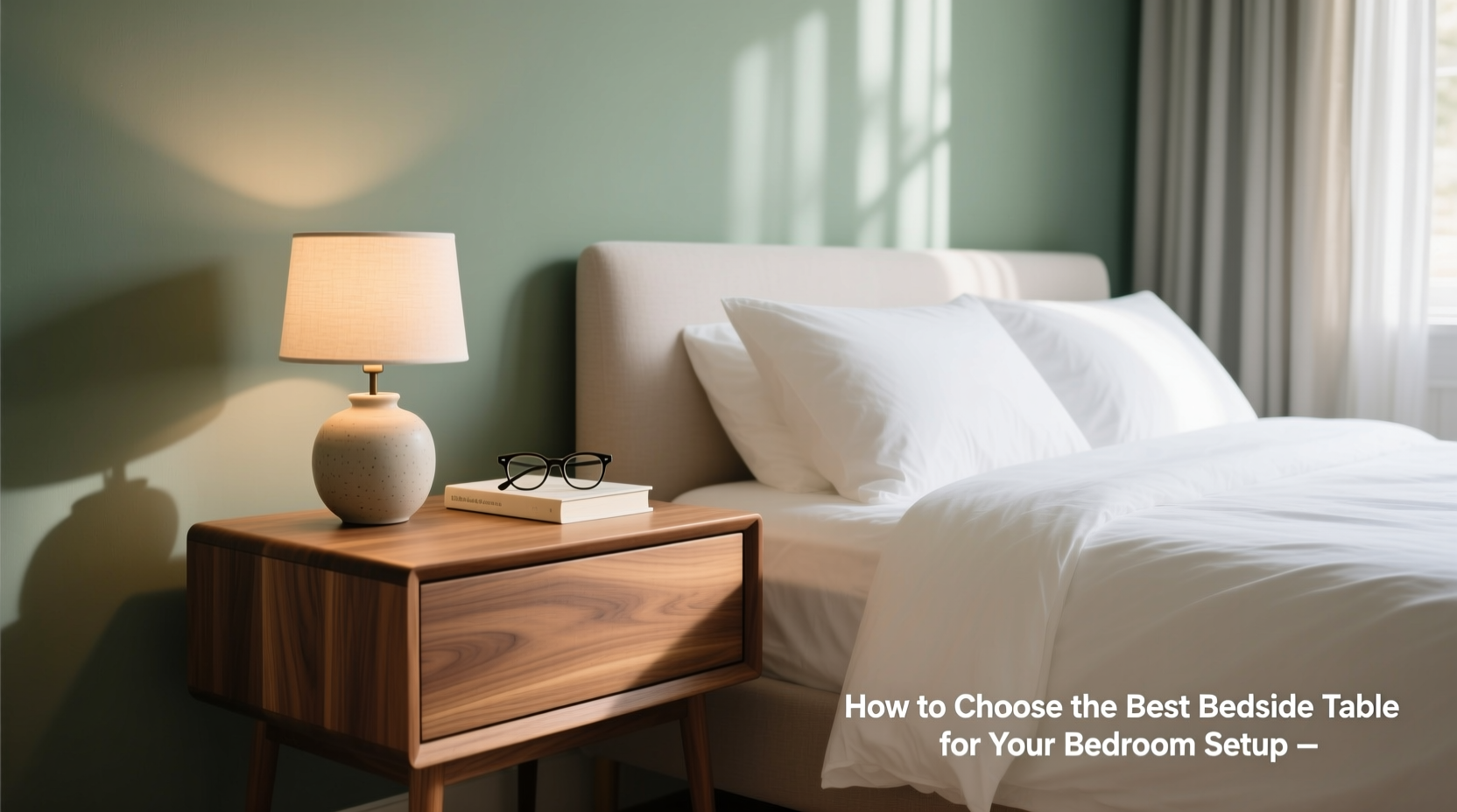 How to Choose the Best Bedside Table for Your Bedroom Setup