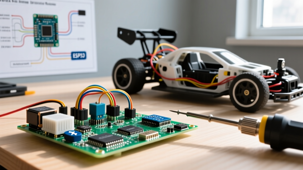 RC Car with Arduino: Troubleshooting Motor & Control Drops