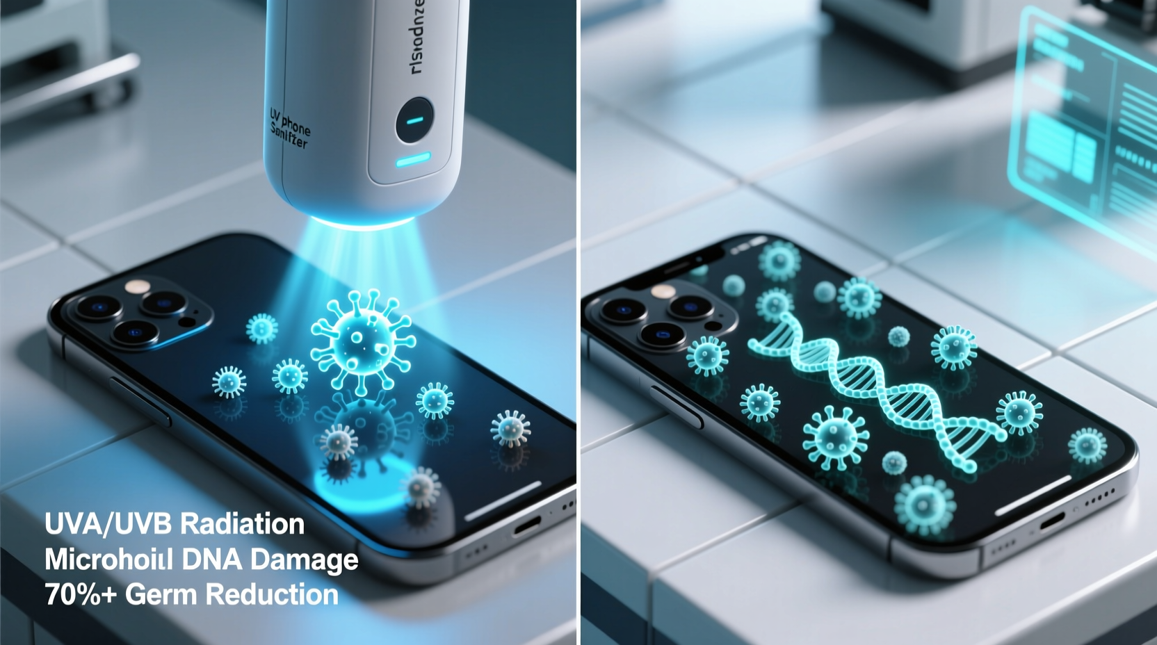 is a uv phone sanitizer actually killing germs or just a gimmick