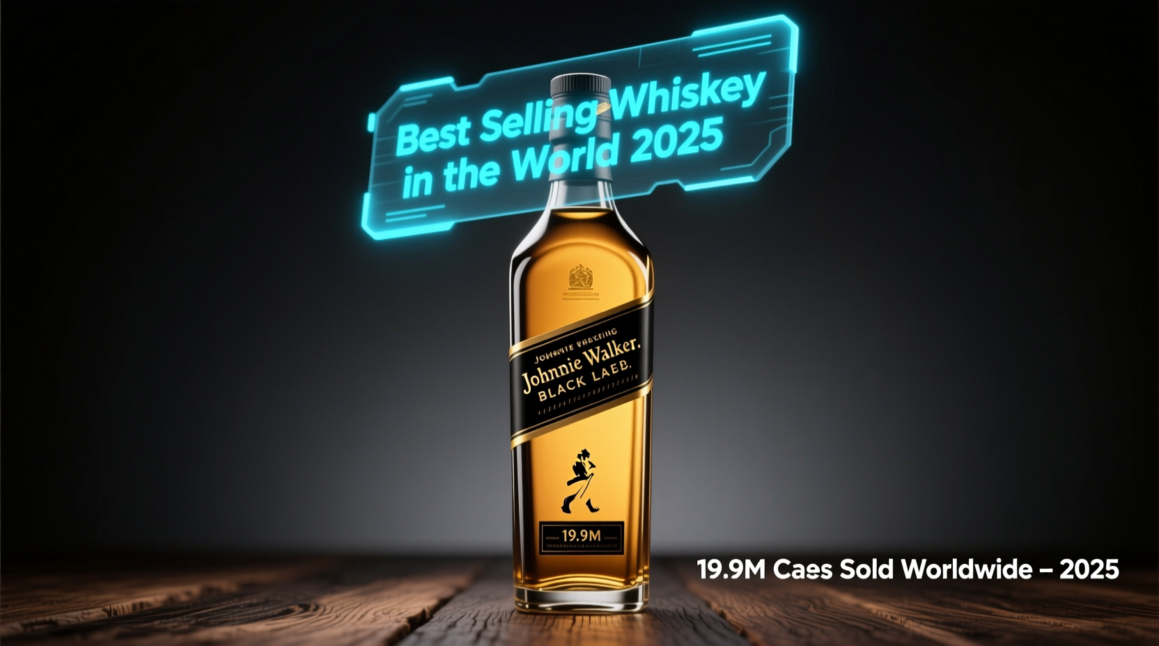 best selling whiskey in world