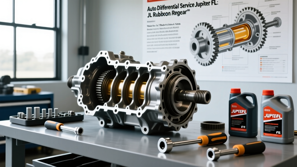 Auto Differential Service Jupiter FL: JL Rubicon Regear