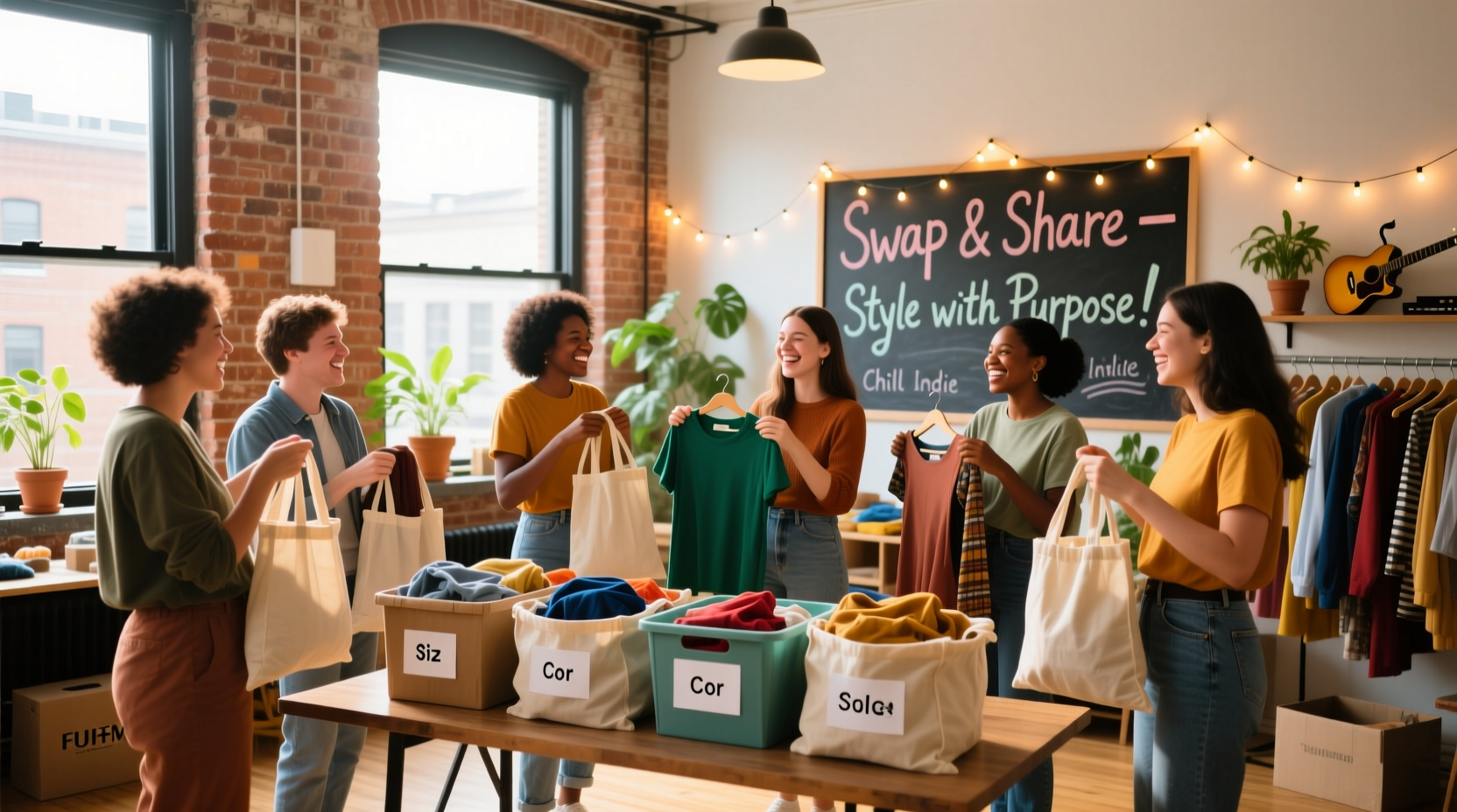 how to host a successful clothes swap party with friends