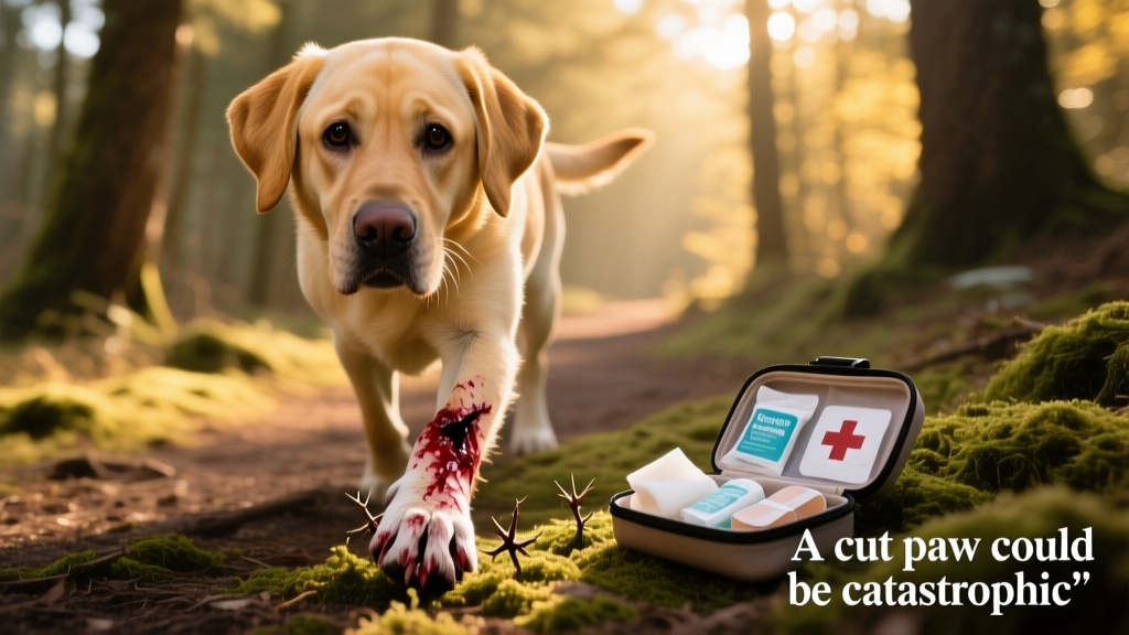 Jasper's Story Shows Why Pets Need First Aid Kits: a Cut Paw Could Be 'Catastrophic'